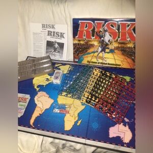 1998 Risk Board Game Unpunched Unused￼
